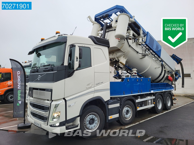 Volvo FH 500 8X4 Vacuum truck Gully Emptier 14.000ltr VEB+ Navi Euro 6 - Vakuumska cisterna: slika 1 Volvo FH 500 8X4 Vacuum truck Gully Emptier 14.000ltr VEB+ Navi Euro 6 - Vakuumska cisterna: slika 1