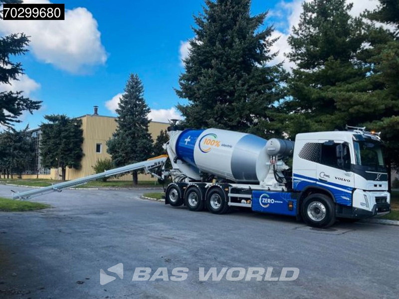 Volvo FMX 670 8X4 100% ELectric 490 kW 10m3 FML Mixer Lift/Steering Axle - Mikser za beton: slika 3 Volvo FMX 670 8X4 100% ELectric 490 kW 10m3 FML Mixer Lift/Steering Axle - Mikser za beton: slika 3