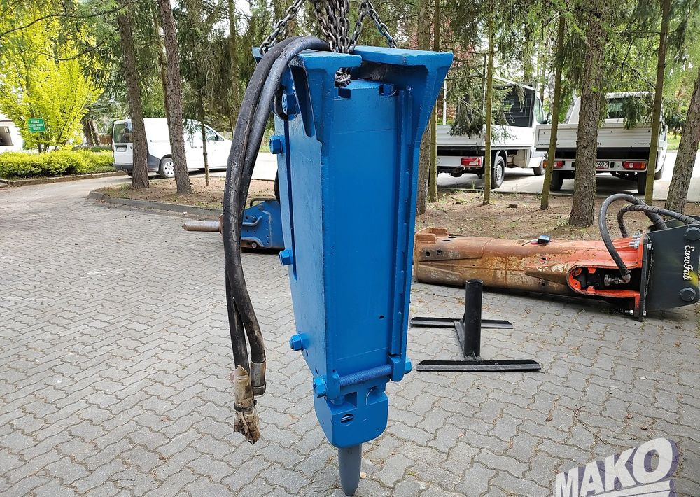 Młot hydrauliczny Krupp HM600 760kg do koparki - Dodatak za Građevinska mašina: slika 4 Młot hydrauliczny Krupp HM600 760kg do koparki - Dodatak za Građevinska mašina: slika 4
