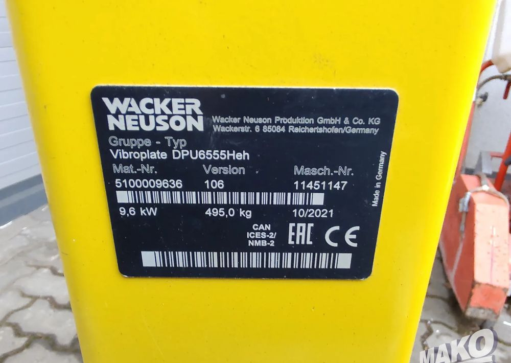 Wacker Neuson DPU6555Heh - Valjak: slika 5 Wacker Neuson DPU6555Heh - Valjak: slika 5
