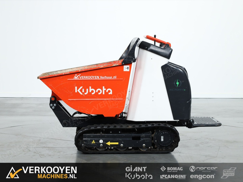 Kubota KC70H-4e Elektrische rupsdumper Rupsdumper Elektrisch - Mini kiper: slika 4 Kubota KC70H-4e Elektrische rupsdumper Rupsdumper Elektrisch - Mini kiper: slika 4