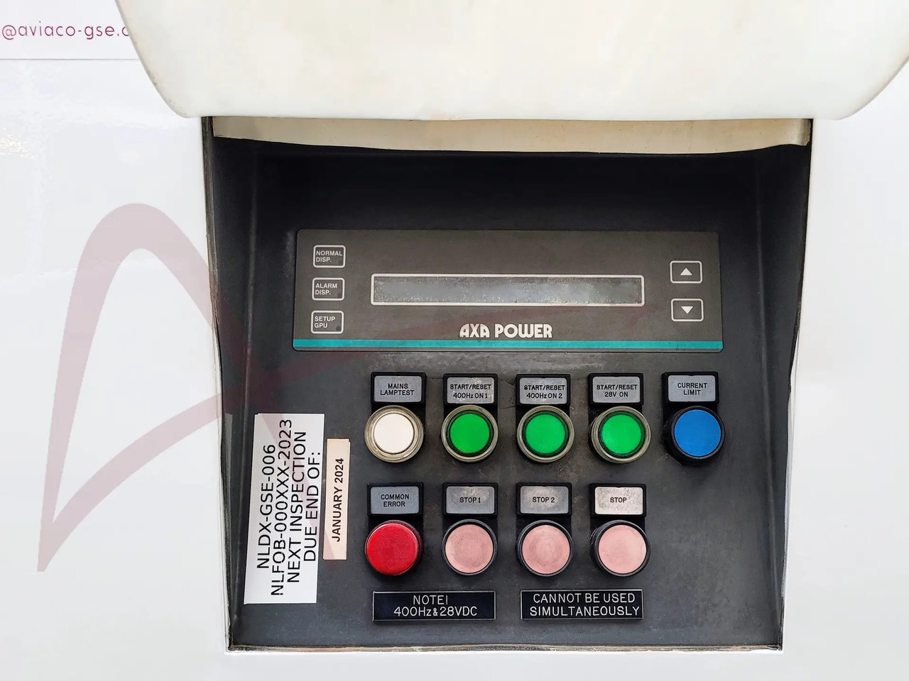 AXA POWER 3GSTS 200/345L - Zemaljski agregat GPU: slika 4 AXA POWER 3GSTS 200/345L - Zemaljski agregat GPU: slika 4