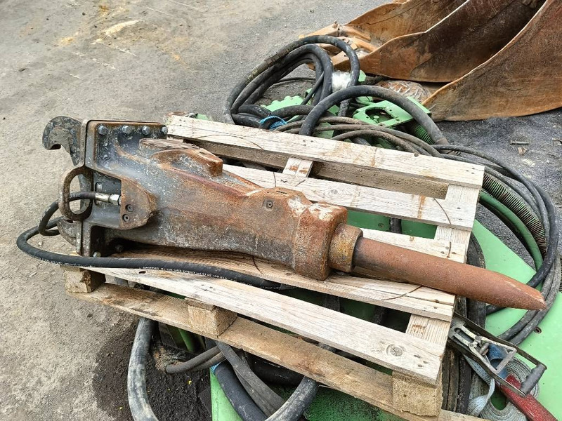 Atlas-Copco HS35U 248 kg hamer breker brokk husqvarna 8 cm - Hidraulični čekić za Građevinska mašina: slika 4 Atlas-Copco HS35U 248 kg hamer breker brokk husqvarna 8 cm - Hidraulični čekić za Građevinska mašina: slika 4