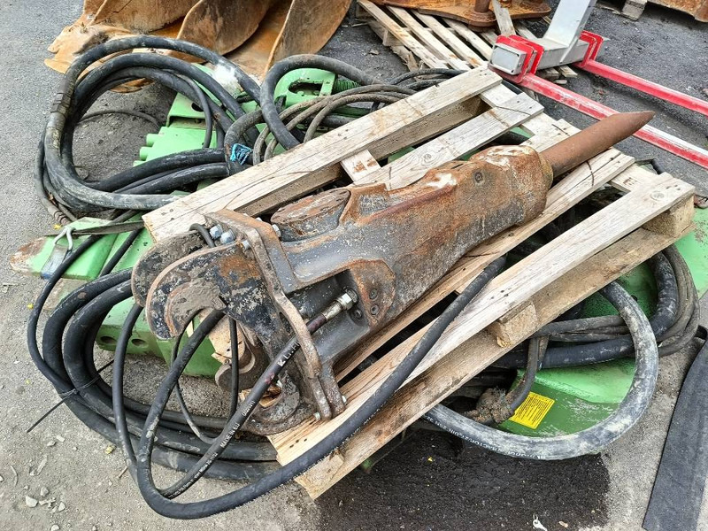 Atlas-Copco HS35U 248 kg hamer breker brokk husqvarna 8 cm - Hidraulični čekić za Građevinska mašina: slika 3 Atlas-Copco HS35U 248 kg hamer breker brokk husqvarna 8 cm - Hidraulični čekić za Građevinska mašina: slika 3