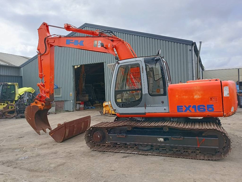 Fiat-Kobelco EX165 hitachi excavator kettenbagger graafmachine - Bager guseničar: slika 2 Fiat-Kobelco EX165 hitachi excavator kettenbagger graafmachine - Bager guseničar: slika 2