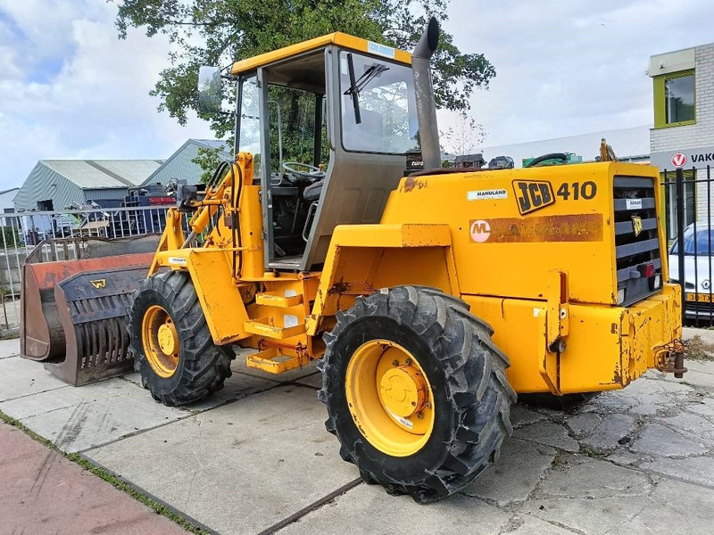 JCB 410 shovel wiellader loader + 2 bakken 4x4 robuust - Utovarivač točkaš: slika 2 JCB 410 shovel wiellader loader + 2 bakken 4x4 robuust - Utovarivač točkaš: slika 2