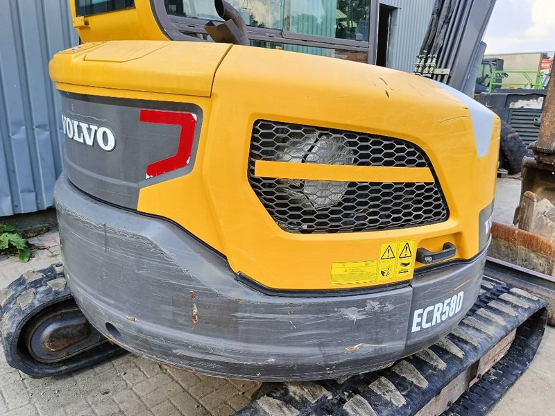 Mini bager Volvo ECR 58 D rups graafmachine tracked excavator bagge: slika 17