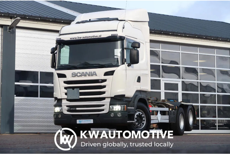Scania R450 6X2/ HOOKLIFT 20T/ RETARDER/ LIFT/ - Kamion sa kablovskim sistemom: slika 1 Scania R450 6X2/ HOOKLIFT 20T/ RETARDER/ LIFT/ - Kamion sa kablovskim sistemom: slika 1