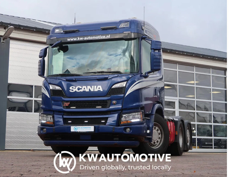Scania P500 6x2/ FULL AIR/ HYDRAULIC/ LEATHER/ 2.950 WB/ DIFF LOCK/ SLIDE DISH - Tegljač: slika 1 Scania P500 6x2/ FULL AIR/ HYDRAULIC/ LEATHER/ 2.950 WB/ DIFF LOCK/ SLIDE DISH - Tegljač: slika 1