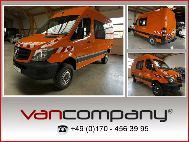 MERCEDES-BENZ Sprinter 316 CDI 4x4 Allrad 5-Sitzer... - Furgon, Dostavno vozilo sa duplom kabinom: slika 1 MERCEDES-BENZ Sprinter 316 CDI 4x4 Allrad 5-Sitzer... - Furgon, Dostavno vozilo sa duplom kabinom: slika 1