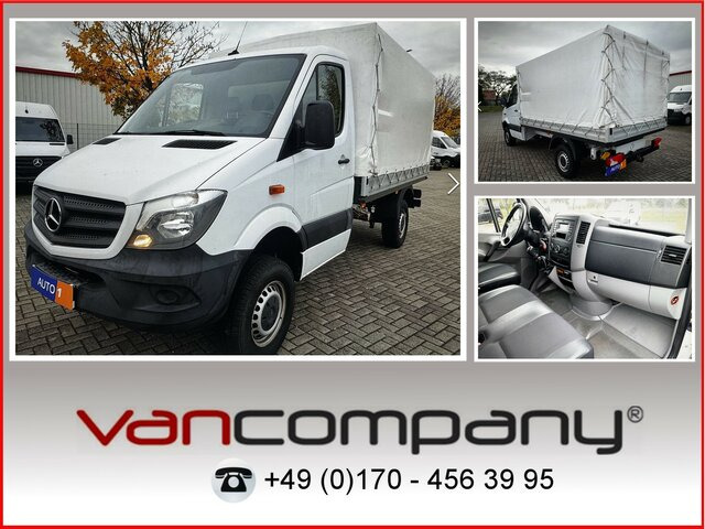 MERCEDES-BENZ Sprinter 316 CDI Pritsche 4x4 Allrad Plane... - Dostavno vozilo sa otvorenom sandukom: slika 1 MERCEDES-BENZ Sprinter 316 CDI Pritsche 4x4 Allrad Plane... - Dostavno vozilo sa otvorenom sandukom: slika 1