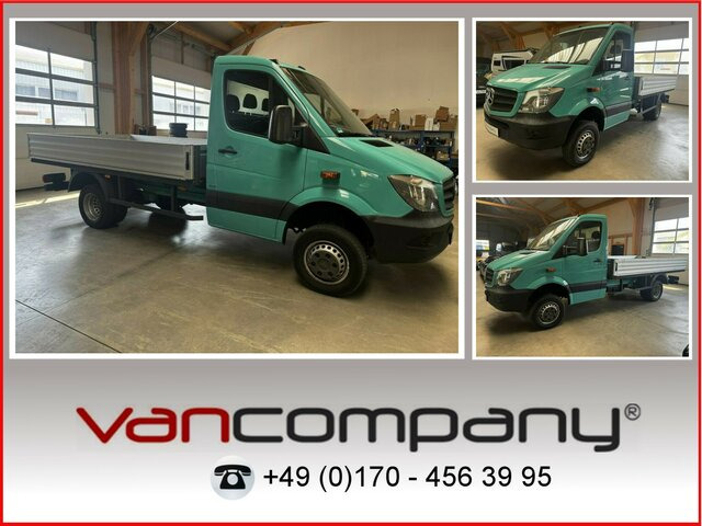 MERCEDES-BENZ Sprinter 513 CDI 4x4 Allrad Pritsche Top!... - Dostavno vozilo sa otvorenom sandukom: slika 1 MERCEDES-BENZ Sprinter 513 CDI 4x4 Allrad Pritsche Top!... - Dostavno vozilo sa otvorenom sandukom: slika 1