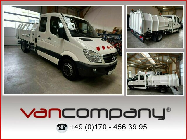 MERCEDES-BENZ Sprinter 516 CDI Müllwagen Papierkorbsammelfzg.... - Kamion za smeće: slika 1 MERCEDES-BENZ Sprinter 516 CDI Müllwagen Papierkorbsammelfzg.... - Kamion za smeće: slika 1