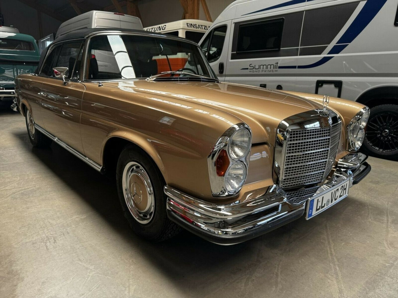 Kabriolet Mercedes-Benz 280 SE Cabrio W111 BRABUS-Classic Restauration: slika 1