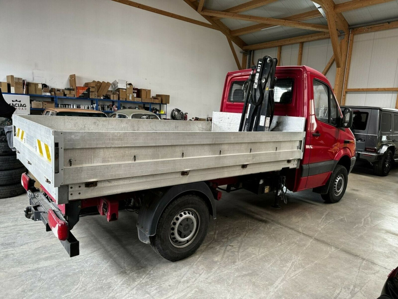 Mercedes-Benz Sprinter 315 CDI 4x4 Allrad HIAB Kran 017T - Dostavno vozilo sa otvorenom sandukom: slika 5 Mercedes-Benz Sprinter 315 CDI 4x4 Allrad HIAB Kran 017T - Dostavno vozilo sa otvorenom sandukom: slika 5