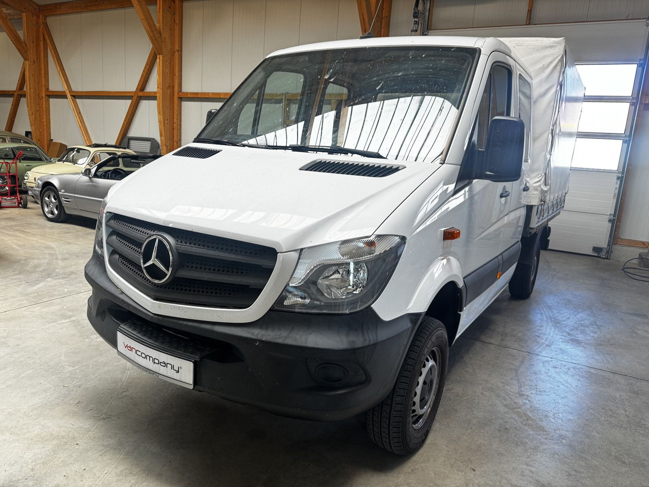 Mercedes-Benz Sprinter 316 CDI Doka 4x4 Allrad Plane - Dostavno vozilo sa ceradom, Dostavno vozilo sa duplom kabinom: slika 2 Mercedes-Benz Sprinter 316 CDI Doka 4x4 Allrad Plane - Dostavno vozilo sa ceradom, Dostavno vozilo sa duplom kabinom: slika 2