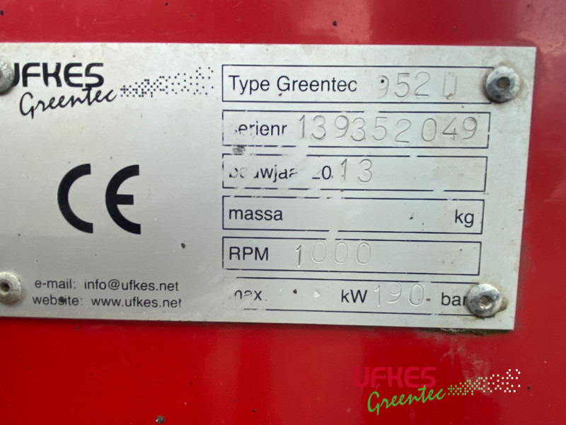 Strugač za drvo Greentec 952 D Xerion: slika 9