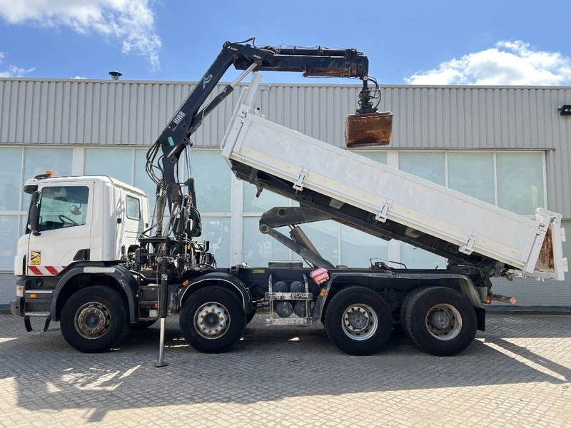 Scania P 400 8X4 KIPPER 2010 + HIAB Crane EURO 5 - Istovarivač, Kamion sa dizalicom: slika 2 Scania P 400 8X4 KIPPER 2010 + HIAB Crane EURO 5 - Istovarivač, Kamion sa dizalicom: slika 2