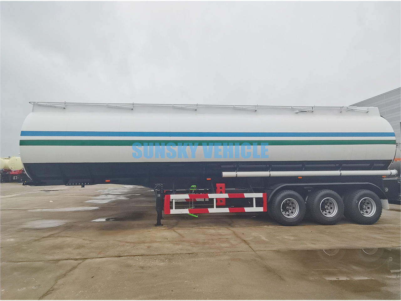 Poluprikolica cisterna za prevoz goriva novi SUNSKY Fuel Tank Trailer: slika 11