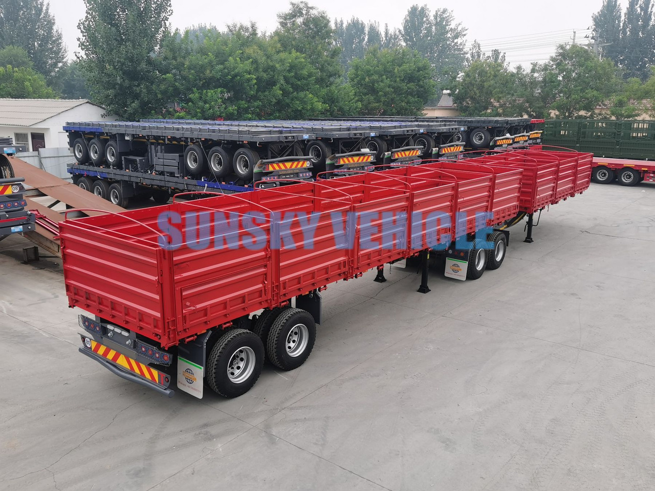 Plato poluprikolica za prevoz hrane novi SUNSKY Interlink Semi Trailer: slika 6