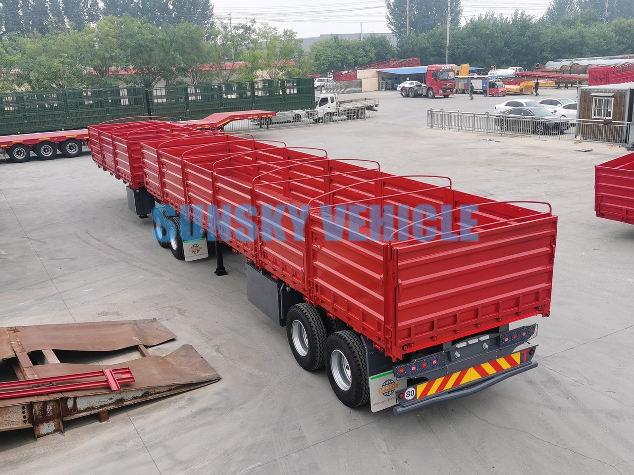 Plato poluprikolica za prevoz hrane novi SUNSKY Interlink Semi Trailer: slika 9
