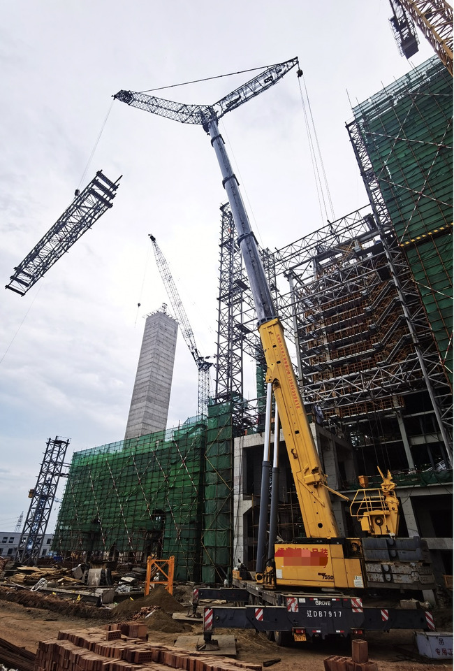 GROVE Second Hand Knuckle Boom Truck Crane GMK7450 450t Mobile Jib Crane - Pokretni kran: slika 3 GROVE Second Hand Knuckle Boom Truck Crane GMK7450 450t Mobile Jib Crane - Pokretni kran: slika 3