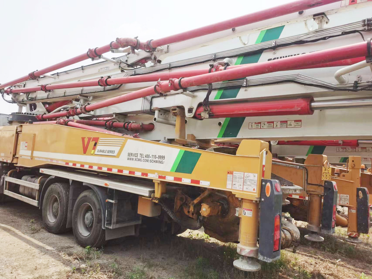 XCMG Concrete Lifting Equipment HB58V 58m Used Concrete Pump Truck with Best Price - Auto pumpa za beton: slika 4 XCMG Concrete Lifting Equipment HB58V 58m Used Concrete Pump Truck with Best Price - Auto pumpa za beton: slika 4