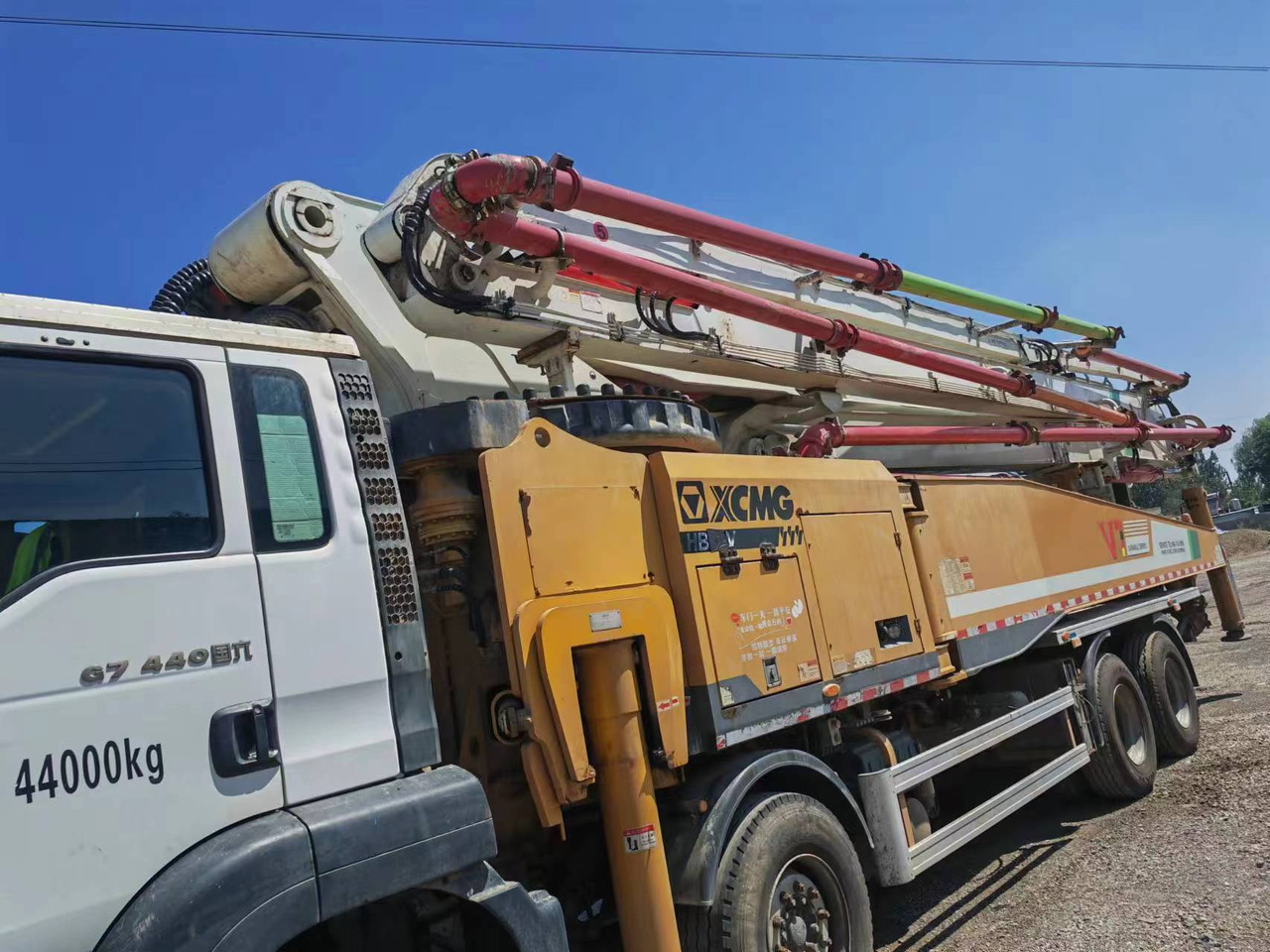 XCMG Official Concrete Construction Machinery HB62V 62m Used Mobile Concrete Pump for Sale - Auto pumpa za beton: slika 4 XCMG Official Concrete Construction Machinery HB62V 62m Used Mobile Concrete Pump for Sale - Auto pumpa za beton: slika 4