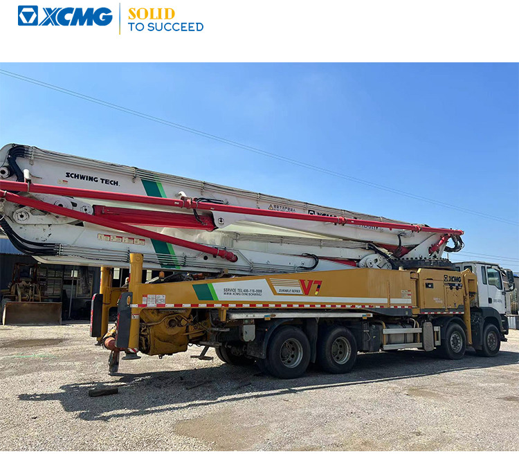 XCMG Official Concrete Machinery Second Hand HB62V 62m Used Mobile Concrete Pump for Sale - Auto pumpa za beton: slika 1 XCMG Official Concrete Machinery Second Hand HB62V 62m Used Mobile Concrete Pump for Sale - Auto pumpa za beton: slika 1