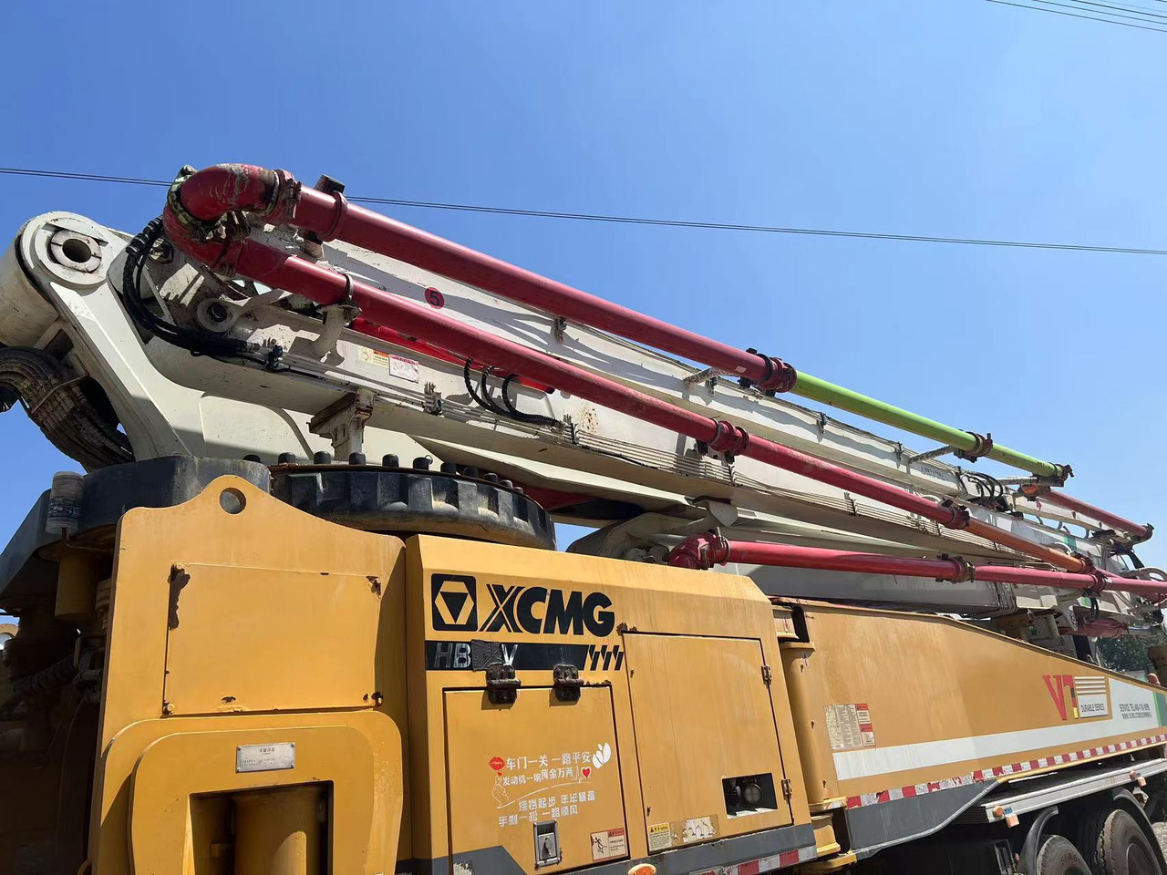 XCMG Official Concrete Machinery Second Hand HB62V 62m Used Mobile Concrete Pump for Sale - Auto pumpa za beton: slika 5 XCMG Official Concrete Machinery Second Hand HB62V 62m Used Mobile Concrete Pump for Sale - Auto pumpa za beton: slika 5