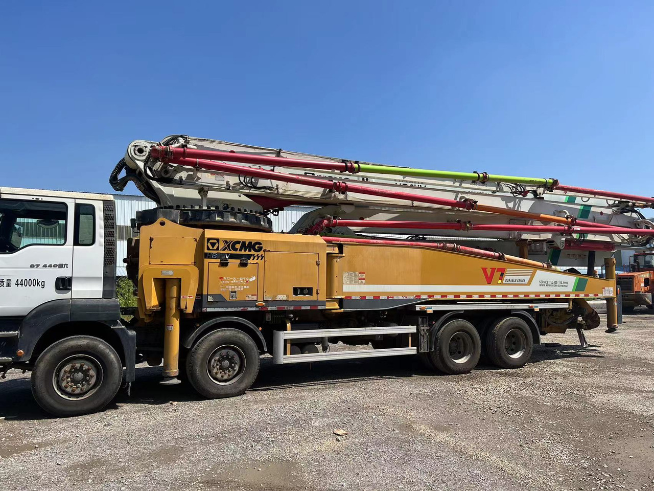 XCMG Official Concrete Machinery Second Hand HB62V 62m Used Mobile Concrete Pump for Sale - Auto pumpa za beton: slika 4 XCMG Official Concrete Machinery Second Hand HB62V 62m Used Mobile Concrete Pump for Sale - Auto pumpa za beton: slika 4