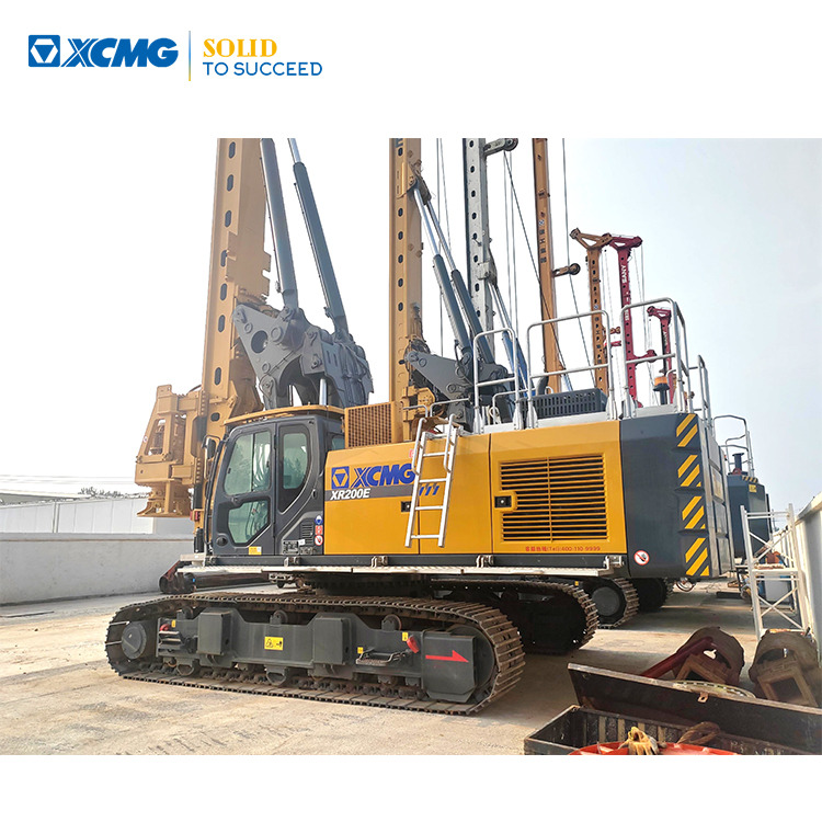 XCMG Official Construction Building Machine XR200E Second Hand Rotary Drill Rig Price For Sale - Veliki kamon za bušenje: slika 1 XCMG Official Construction Building Machine XR200E Second Hand Rotary Drill Rig Price For Sale - Veliki kamon za bušenje: slika 1