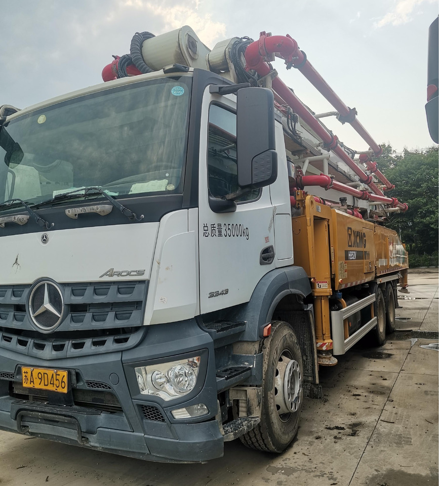 XCMG Official HB52V Used Mobile Concrete Pump 52m Truck Mounted Concrete Pump Price - Auto pumpa za beton: slika 3 XCMG Official HB52V Used Mobile Concrete Pump 52m Truck Mounted Concrete Pump Price - Auto pumpa za beton: slika 3