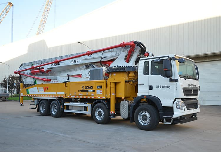 XCMG Official HB58V Cement Pump Machine 58m Used Concrete Pump Truck with Factory Price - Auto pumpa za beton: slika 2 XCMG Official HB58V Cement Pump Machine 58m Used Concrete Pump Truck with Factory Price - Auto pumpa za beton: slika 2