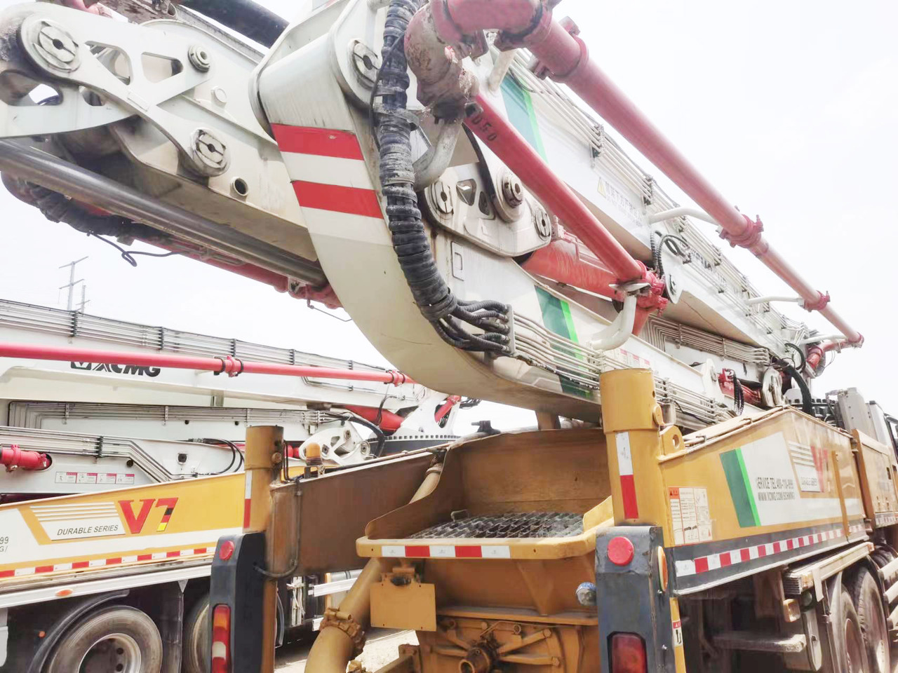 XCMG Official HB58V Cement Pump Machine 58m Used Concrete Pump Truck with Factory Price - Auto pumpa za beton: slika 5 XCMG Official HB58V Cement Pump Machine 58m Used Concrete Pump Truck with Factory Price - Auto pumpa za beton: slika 5