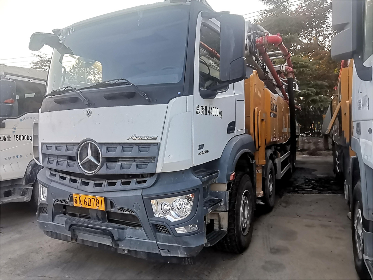 XCMG Official HB62V Second Hand Concrete Pump Truck 62m Truck-mounted Concrete Pump Price - Auto pumpa za beton: slika 2 XCMG Official HB62V Second Hand Concrete Pump Truck 62m Truck-mounted Concrete Pump Price - Auto pumpa za beton: slika 2