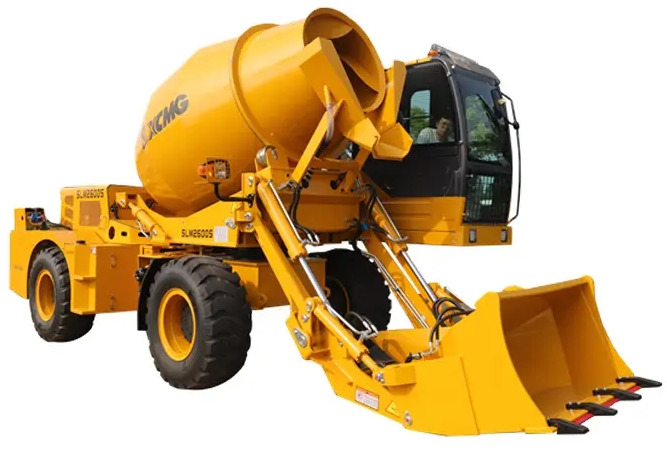 XCMG Official SLM2600S 2.6cbm Concrete Mixer Mobile Self Loading Concrete Mixer Truck - Mikser za beton: slika 2 XCMG Official SLM2600S 2.6cbm Concrete Mixer Mobile Self Loading Concrete Mixer Truck - Mikser za beton: slika 2