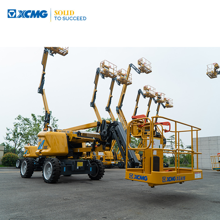 XCMG Official Second Hand Boom Lifts XGA20 20m Towable Cherry Picker Price For Sale - Zglobna platforma: slika 1 XCMG Official Second Hand Boom Lifts XGA20 20m Towable Cherry Picker Price For Sale - Zglobna platforma: slika 1