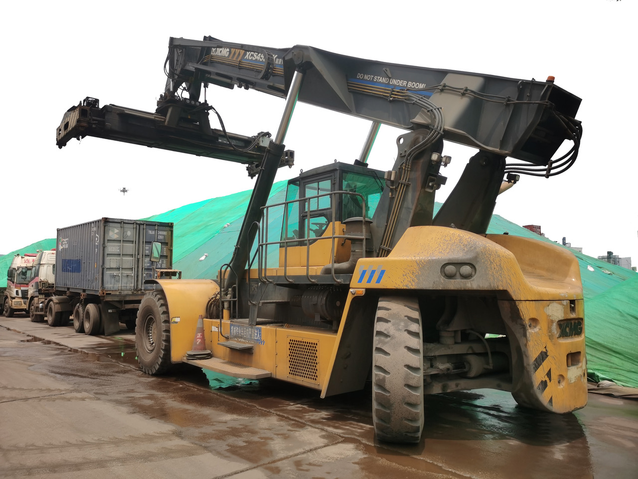 XCMG Official Used Mobile Reach Stacker 45 Tons XCS4531K For Container Price List - Dizalica za kontejnere: slika 4 XCMG Official Used Mobile Reach Stacker 45 Tons XCS4531K For Container Price List - Dizalica za kontejnere: slika 4