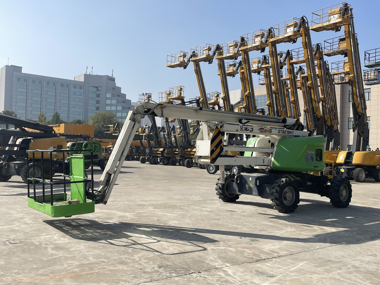 XCMG Official Used Towable Cherry Picker GTBZ18A1 18 Meters Aerial Work Platforms Best Sale - Zglobna platforma: slika 3 XCMG Official Used Towable Cherry Picker GTBZ18A1 18 Meters Aerial Work Platforms Best Sale - Zglobna platforma: slika 3