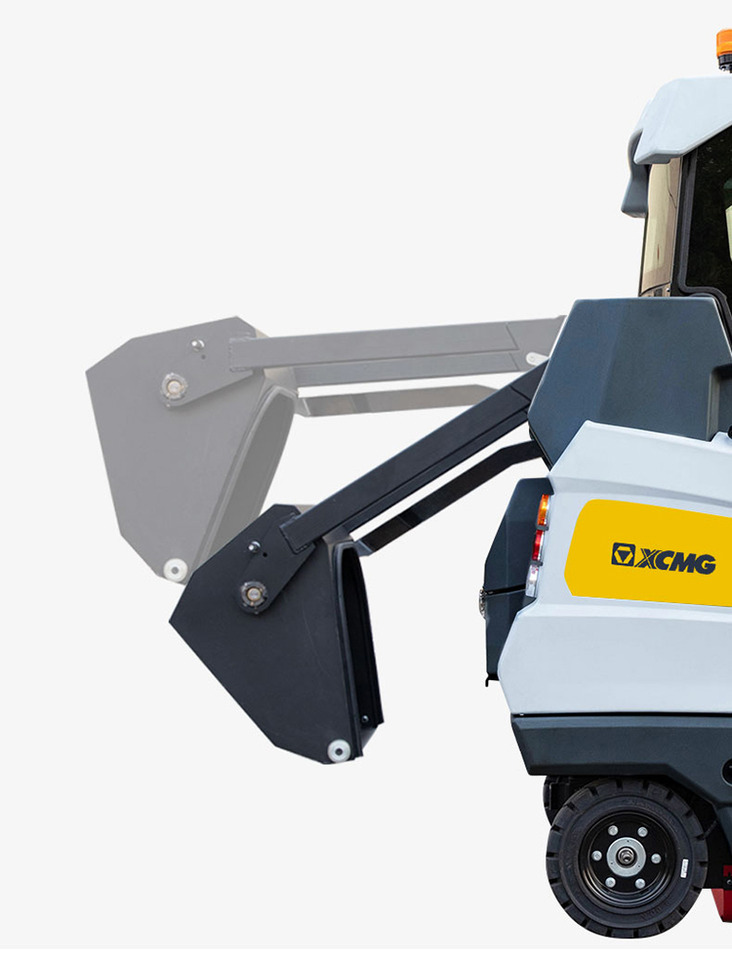 XCMG Official XGHD160ASAC Road Street Sweeper Truck Ride On Floor Sweeper - Autočistilica: slika 5 XCMG Official XGHD160ASAC Road Street Sweeper Truck Ride On Floor Sweeper - Autočistilica: slika 5