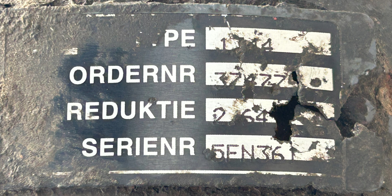 DAF CF EURO 6 DIFFERENTIAL AXLE - Zadnja osovina: slika 2 DAF CF EURO 6 DIFFERENTIAL AXLE - Zadnja osovina: slika 2