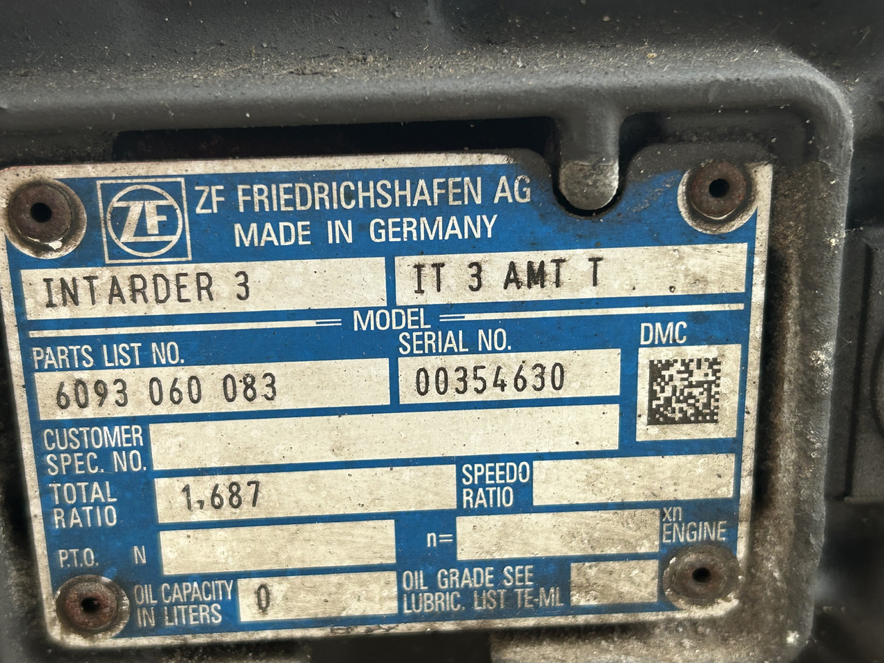 DAF XF 106 12AS2131 TD 2011072 DAF XF 106 truck - Menjač za Kamion: slika 5 DAF XF 106 12AS2131 TD 2011072 DAF XF 106 truck - Menjač za Kamion: slika 5