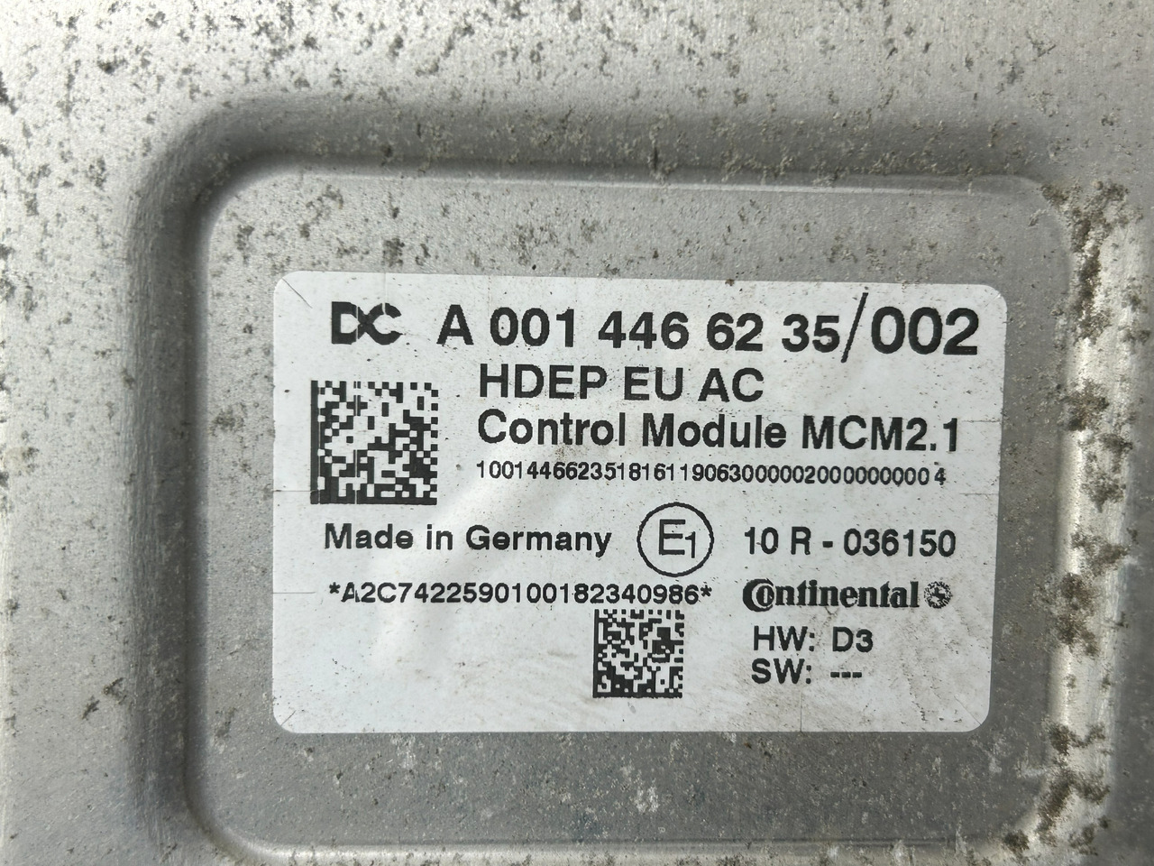 MERCEDES-BENZ MCM 2.1 ACTROS MP4 - Upravljačka jedinica za Kamion: slika 2 MERCEDES-BENZ MCM 2.1 ACTROS MP4 - Upravljačka jedinica za Kamion: slika 2