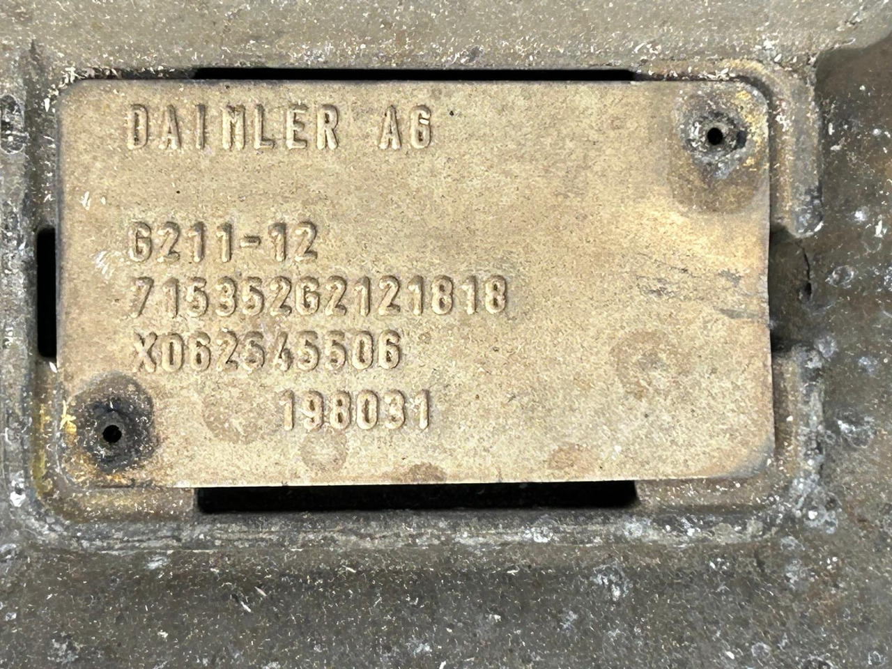 Menjač MERCEDES GEARBOX G211-12 WITH RETARDER: slika 14