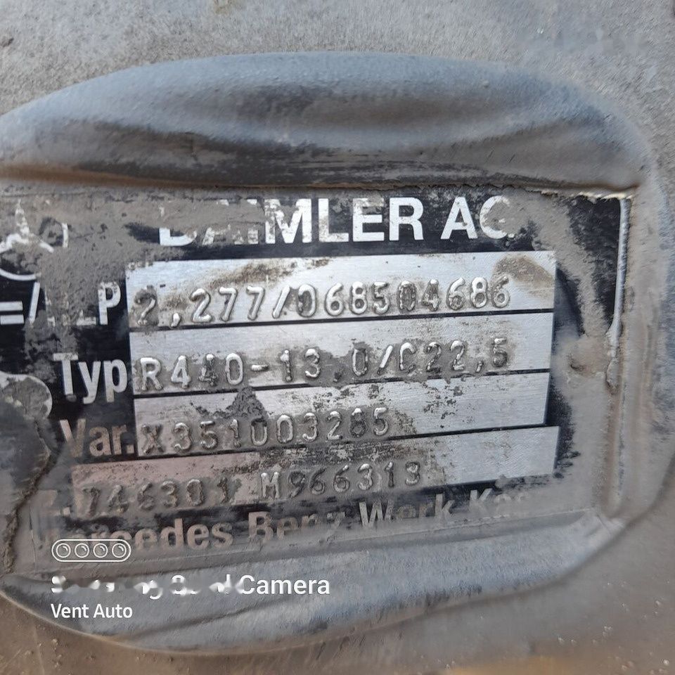 Mercedes-Benz ACTROS MP4 RATIO : 2,277 TYP: R440-13 RATIO : 2,277 - Diferencijalna brzina za Kamion: slika 3 Mercedes-Benz ACTROS MP4 RATIO : 2,277 TYP: R440-13 RATIO : 2,277 - Diferencijalna brzina za Kamion: slika 3