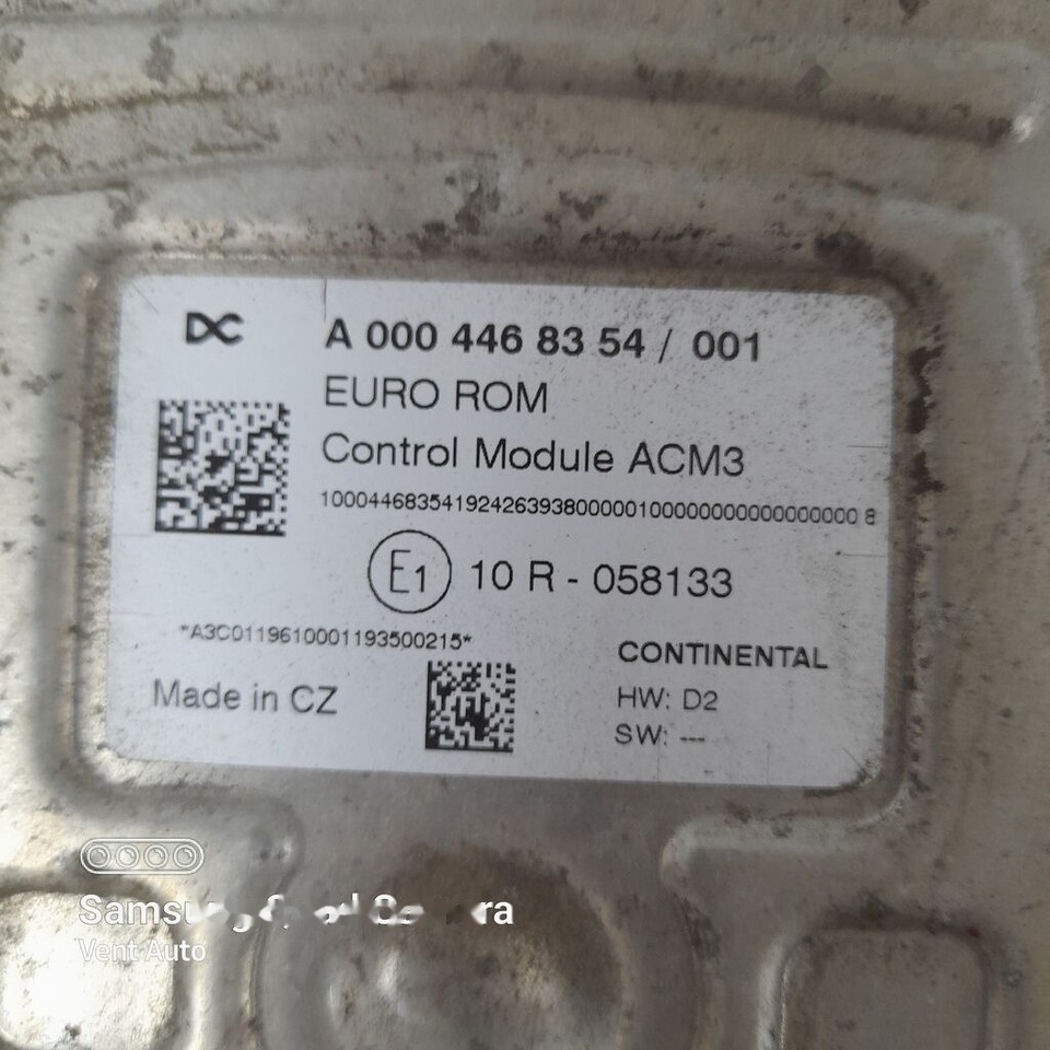 Mercedes-Benz ACTROS MP5 A004468354 ACM3 Mercedes-Benz A004468354 ACM3 - Upravljačka jedinica za Kamion: slika 3 Mercedes-Benz ACTROS MP5 A004468354 ACM3 Mercedes-Benz A004468354 ACM3 - Upravljačka jedinica za Kamion: slika 3