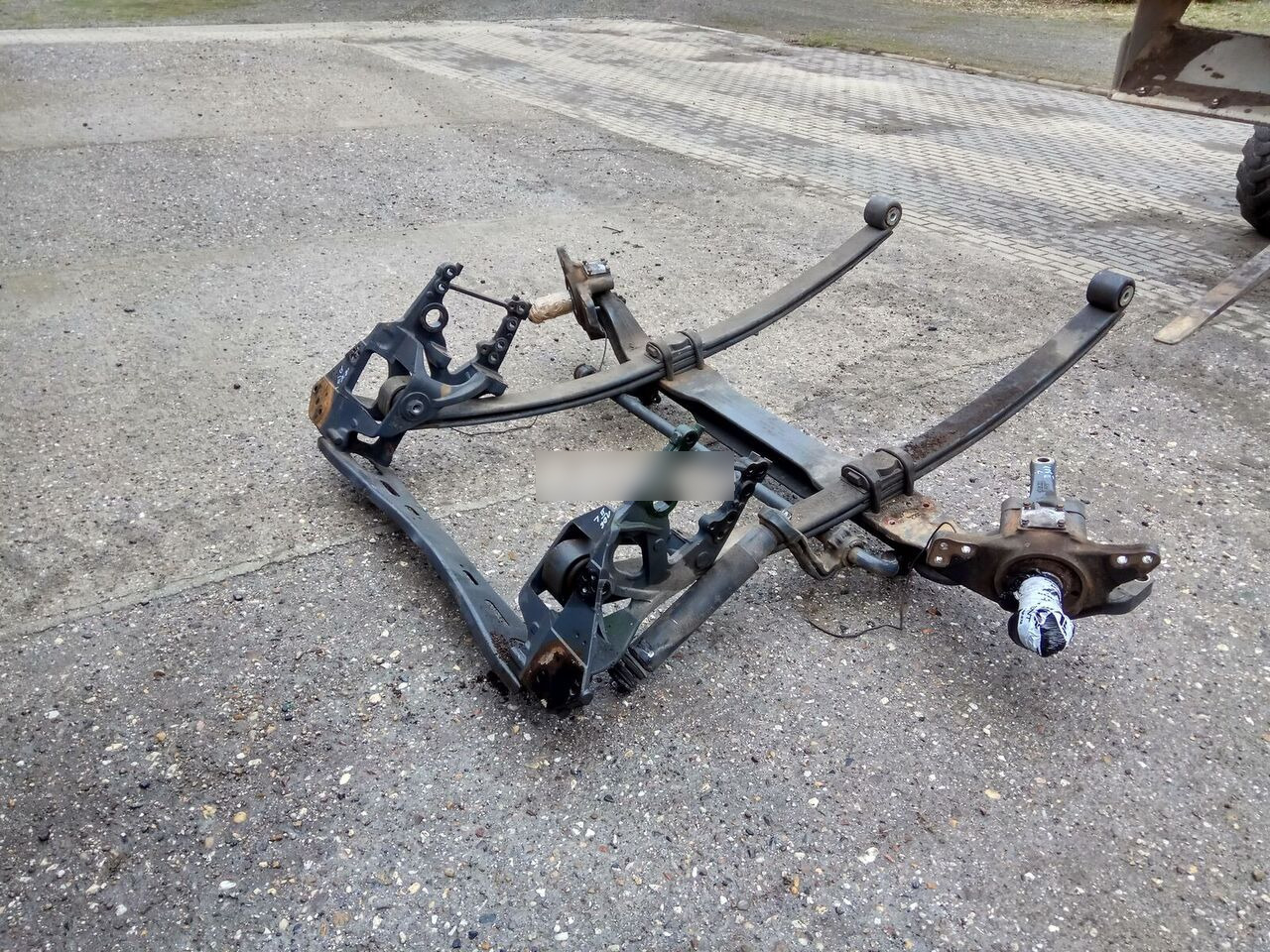 Przednia, kompletna belka zawieszenia DAF XF 106 truck - Osovina i delovi za Kamion: slika 5 Przednia, kompletna belka zawieszenia DAF XF 106 truck - Osovina i delovi za Kamion: slika 5