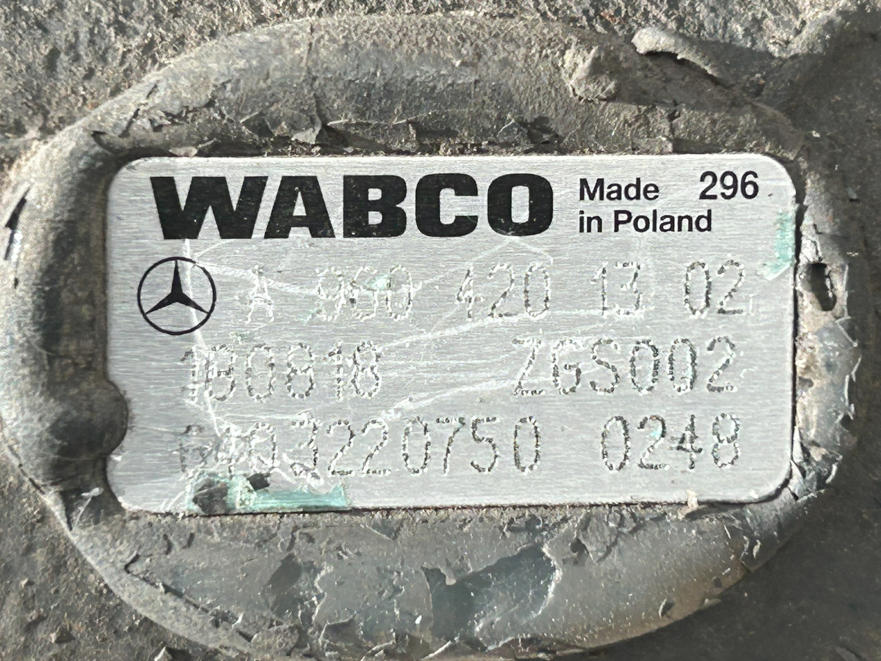 WABCO BRAKE CALIPER REAR LEFT MERCEDES ACTROS MP4 - Sklopovi kočnice: slika 5 WABCO BRAKE CALIPER REAR LEFT MERCEDES ACTROS MP4 - Sklopovi kočnice: slika 5