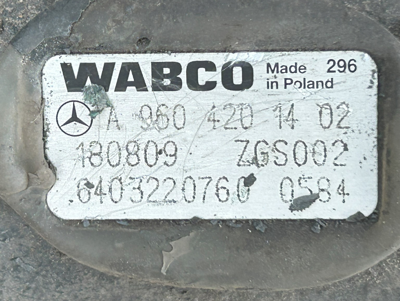 WABCO BRAKE CALIPER REAR RIGHT MERCEDES ACTROS MP4 - Sklopovi kočnice: slika 3 WABCO BRAKE CALIPER REAR RIGHT MERCEDES ACTROS MP4 - Sklopovi kočnice: slika 3